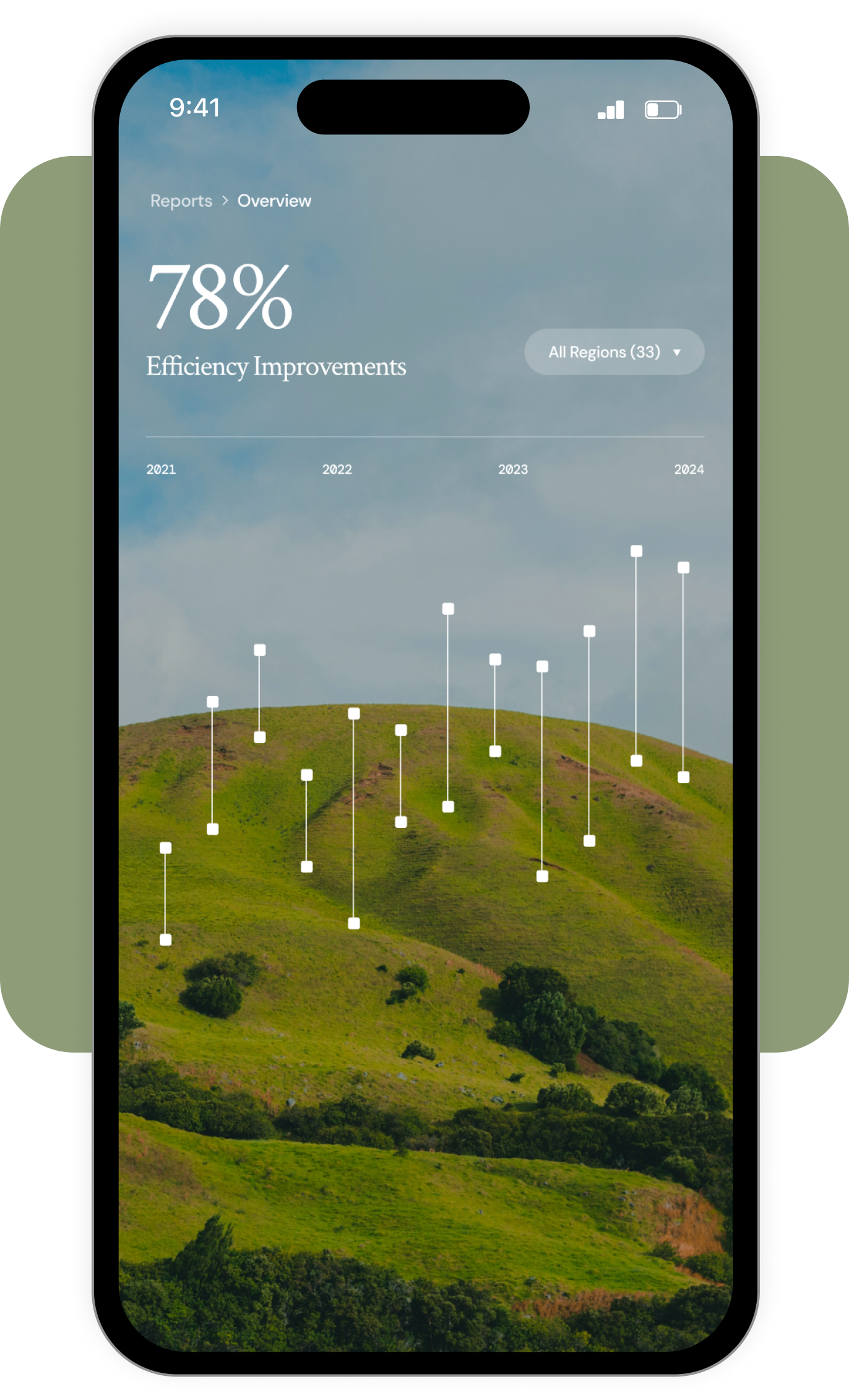 모바일 앱 메인 화면